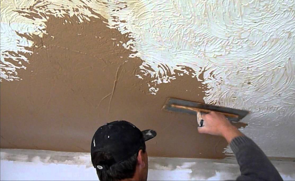 Plastering over Artex